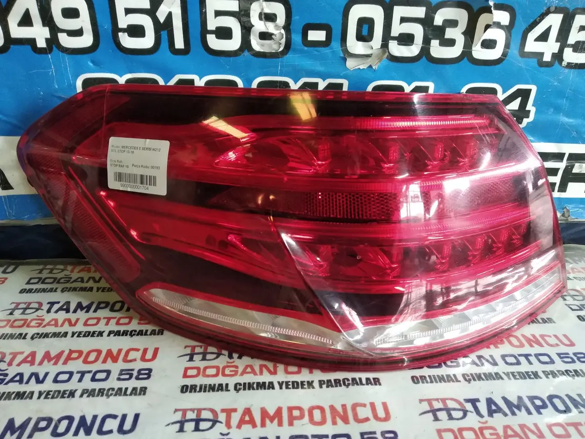 Mercedes E Serisi Sol Stop W 212 Orjinal Çıkma 13-16