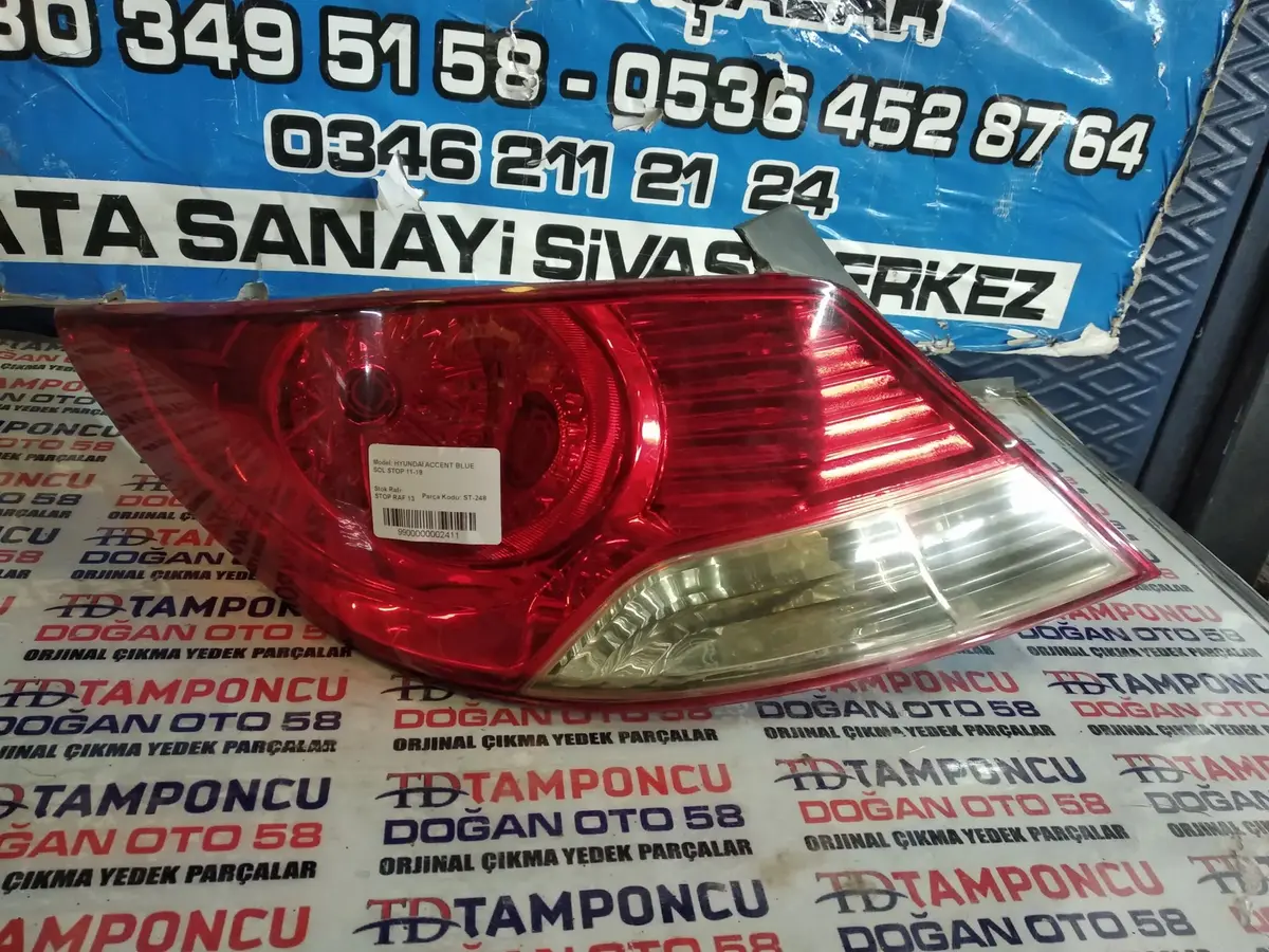 Hyundai Accent Blue Sol Stop Orjinal Çıkma 11-19