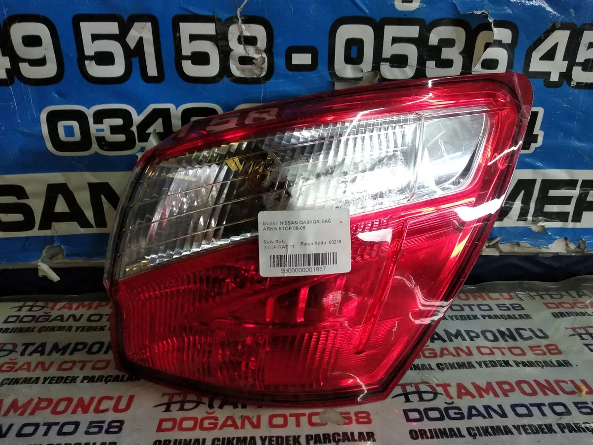 Nissan Qashqai Sağ Stop Orjinal Çıkma 08-09