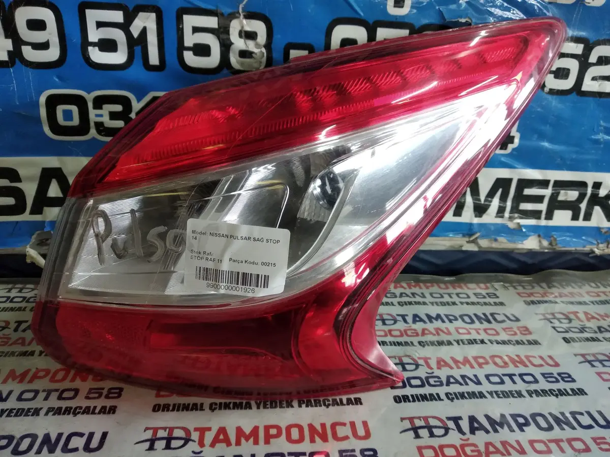 Nissan Pulsar Sağ Stop Orjinal Çıkma 14