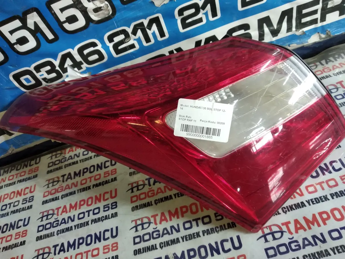 Hyundai I 30 Sol Stop Orjinal Çıkma 12-14