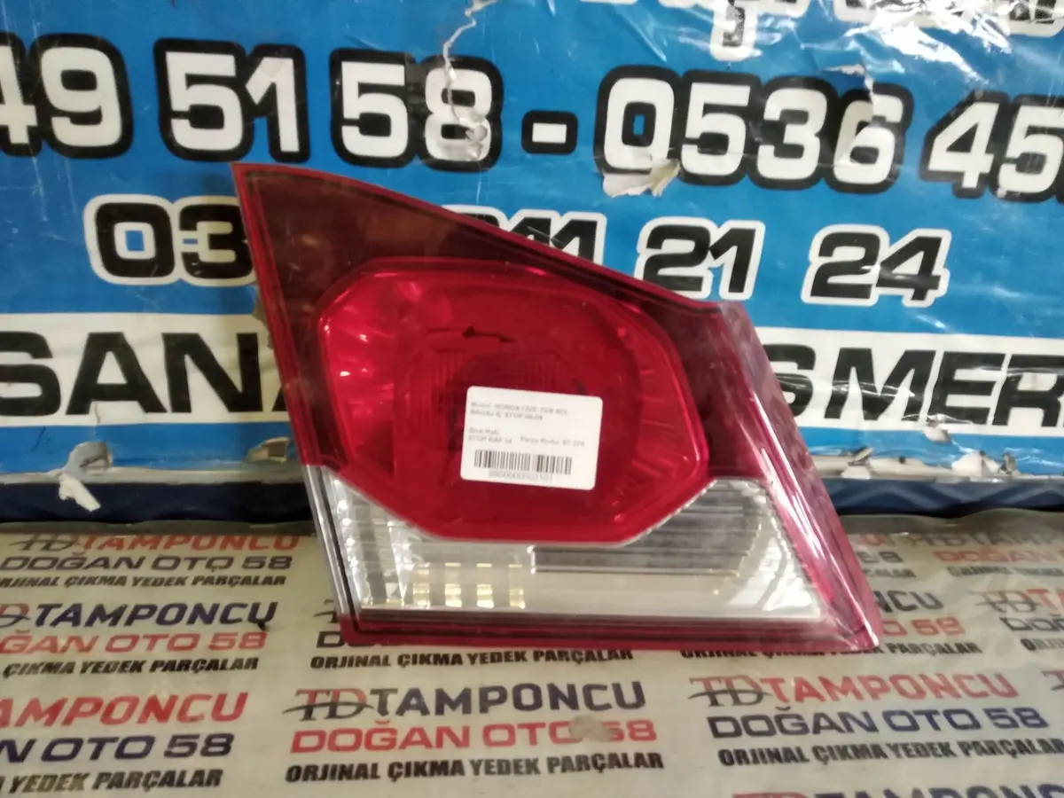 Honda Civic Sol İç Stop Fd 6 Orjinal Çıkma 06-09