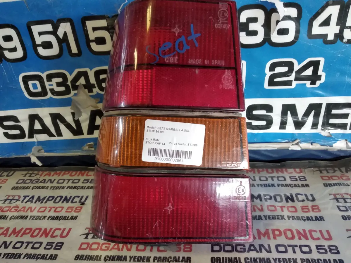 Seat Marbella Sol Stop Orjinal Çıkma 86-98