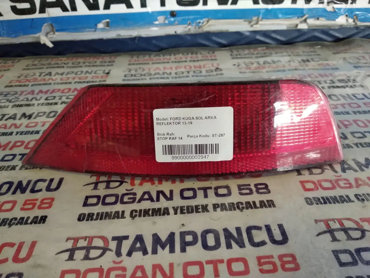 Ford Kuga Sol Arka Reflektör Orjinal Çıkma 13-19