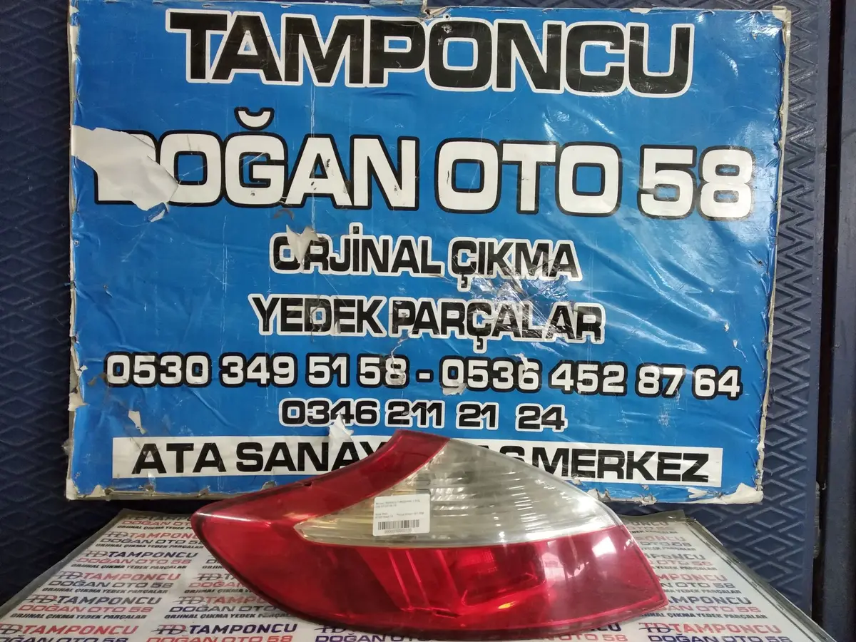 Renault Megane 3 Sol Dış Stop Orjinal Çıkma 09-15