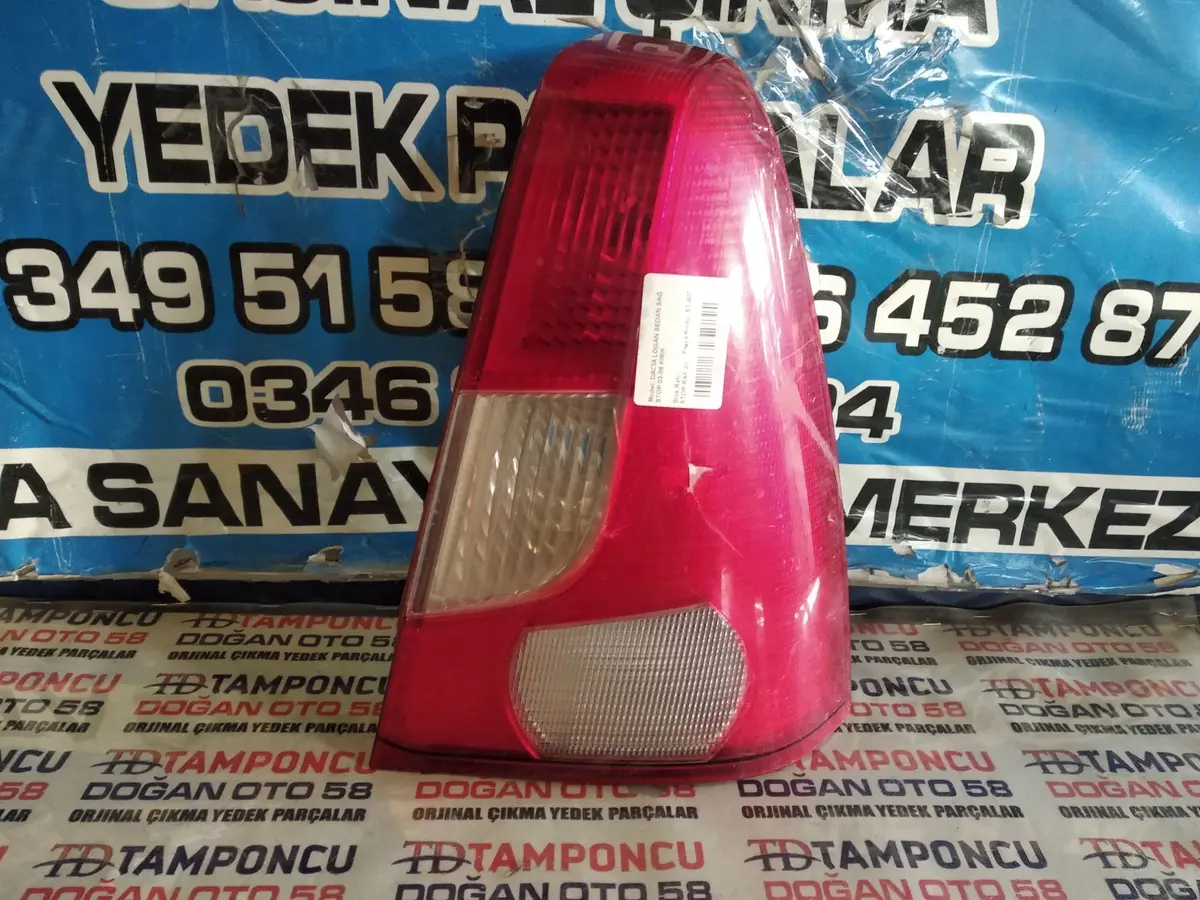Dacia Logan Sağ Stop Sedan Orjinal Çıkma 03-06