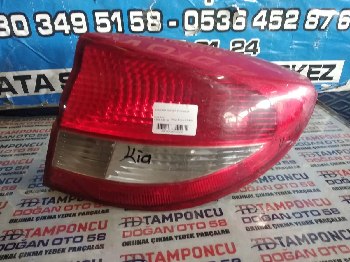 Kia Rio Sağ Stop Orjinal Çıkma 02-05