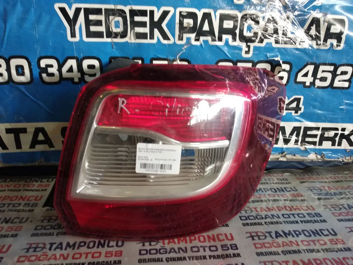 Dacia Sandero Sağ Stop Stepway Hb Orjinal Çıkma