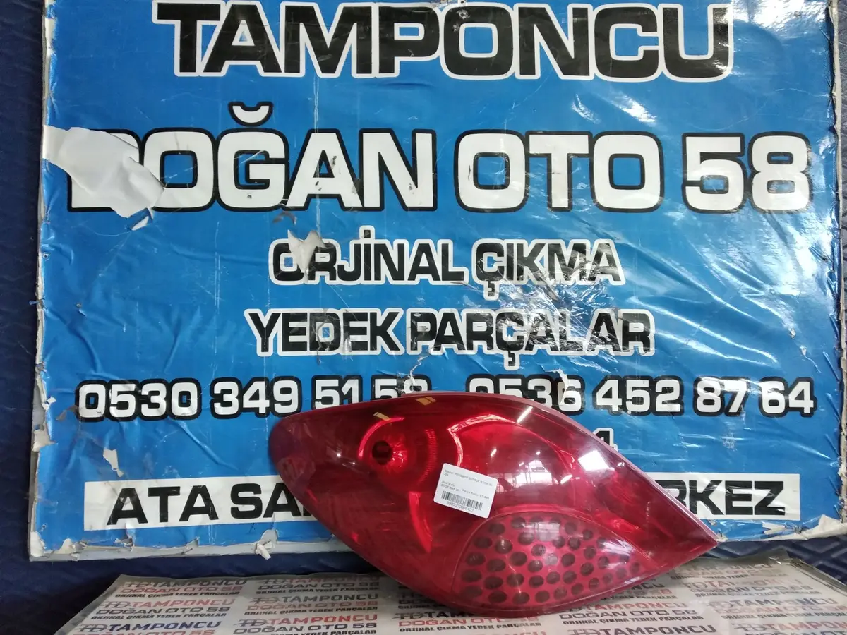 Peugeot 207 Sol Stop Orjinal Çıkma 06-09