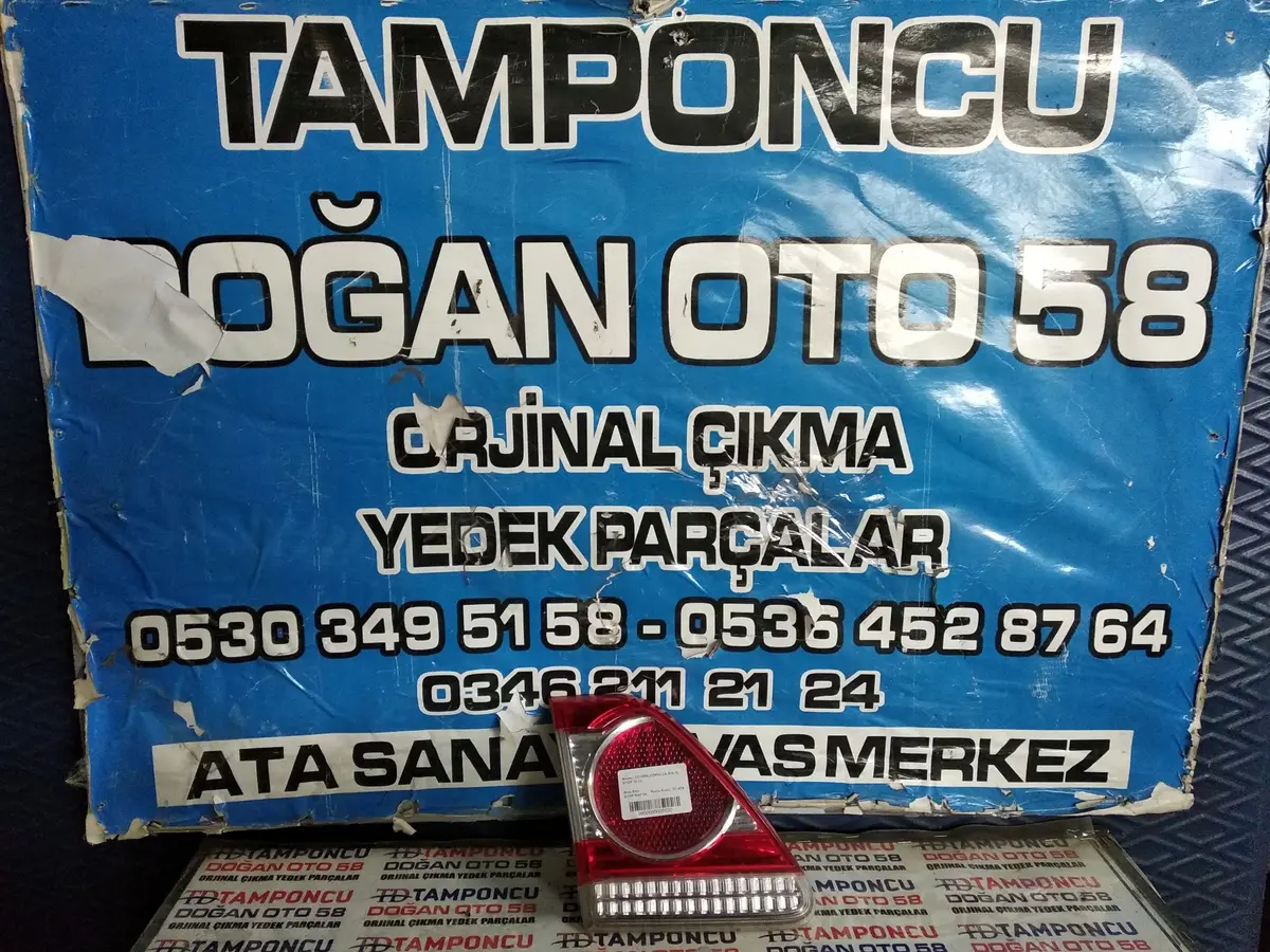 Toyota Corolla Sol İç Stop Orjinal Çıkma 10-13