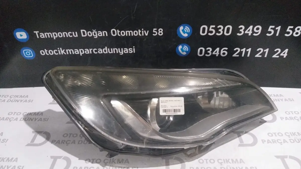 Opel Astra J Sol Far 12-18