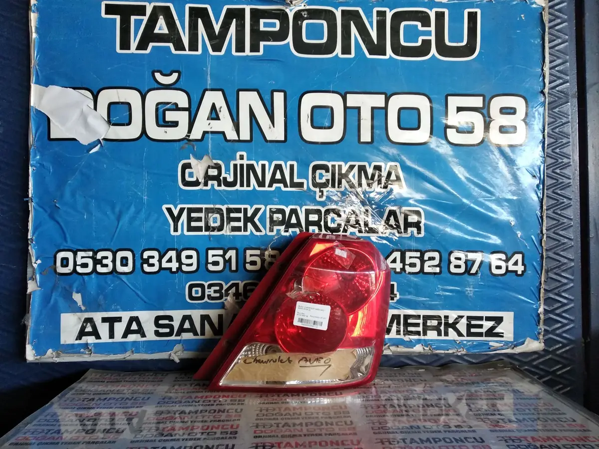 Chevrolet Aveo Sağ Stop Orjinal Çıkma 02