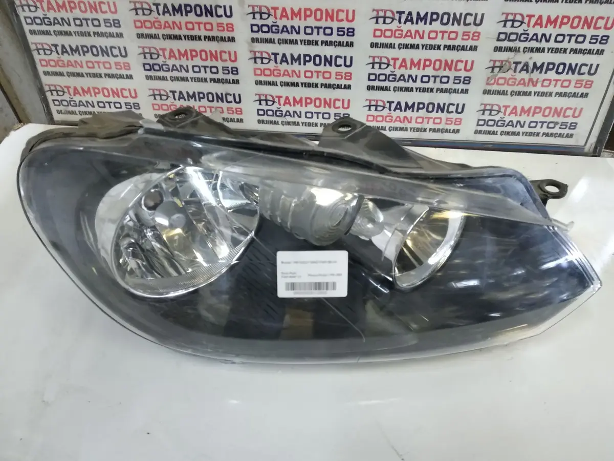 Volkswagen Golf Sağ Far Orjinal Çıkma 08-14