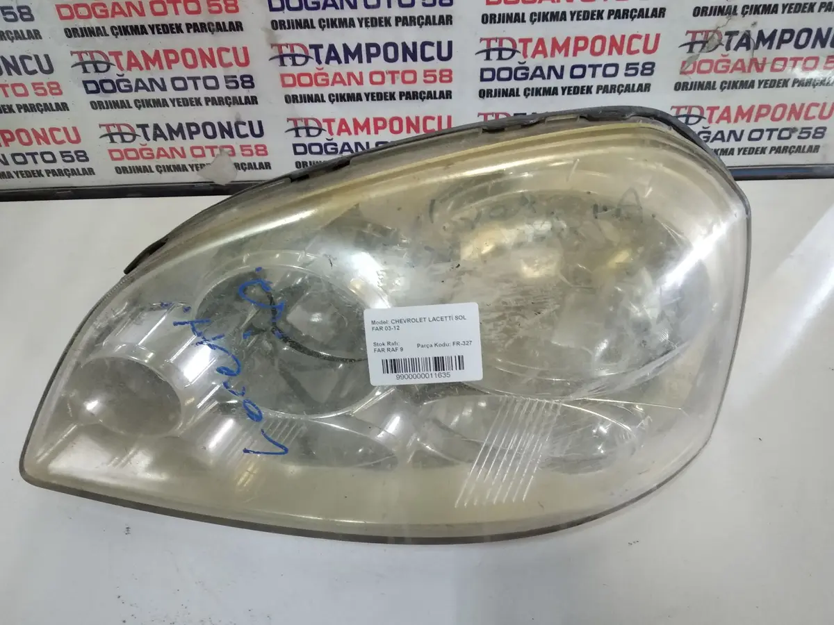 Chevrolet Lacetti Sol Far Orjinal Çıkma 03-12