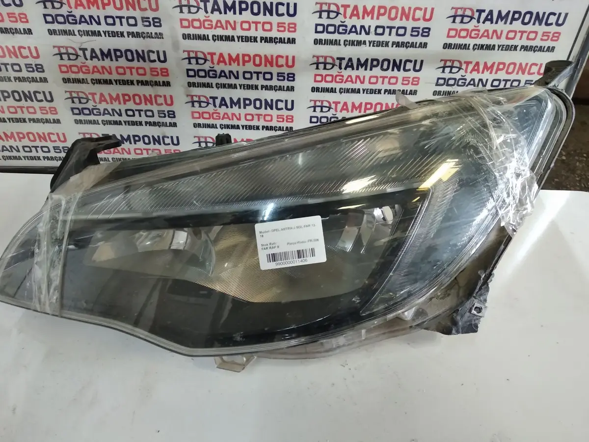 Opel Astra J Sol Far Orjinal Çıkma 12-18