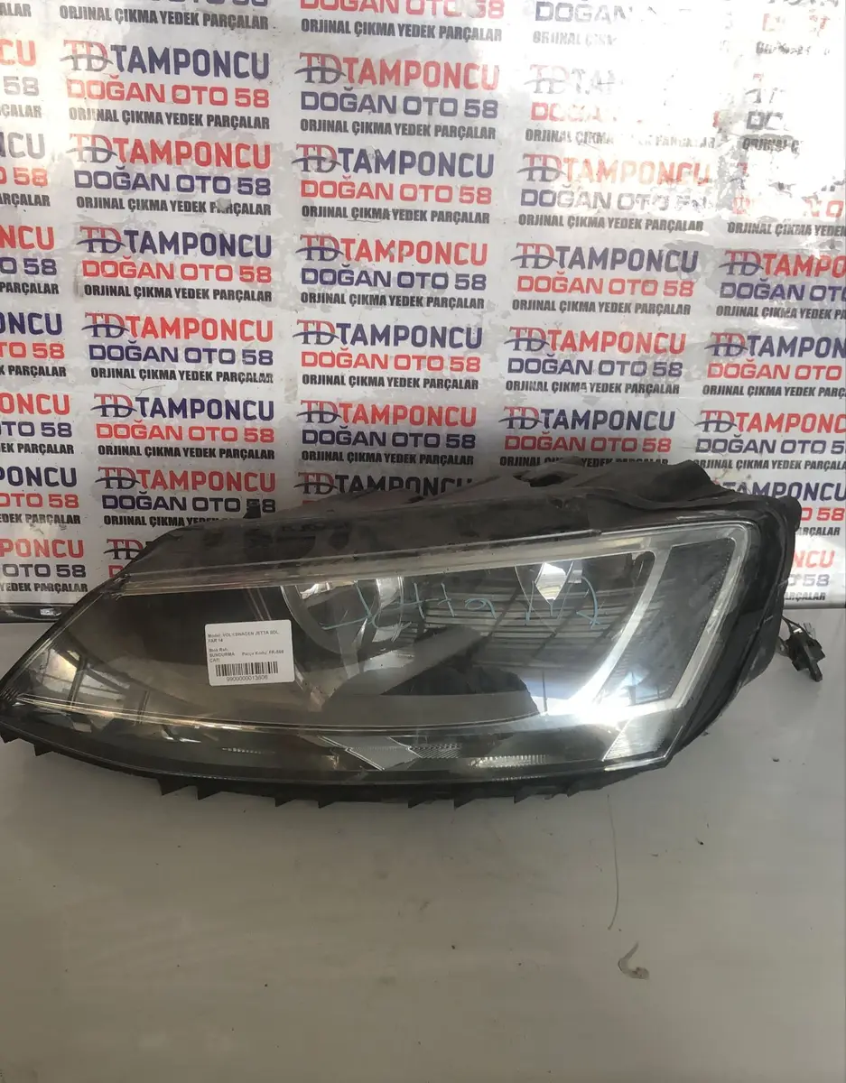 Volkswagen Jetta Sol Far Orjinal Çıkma 14