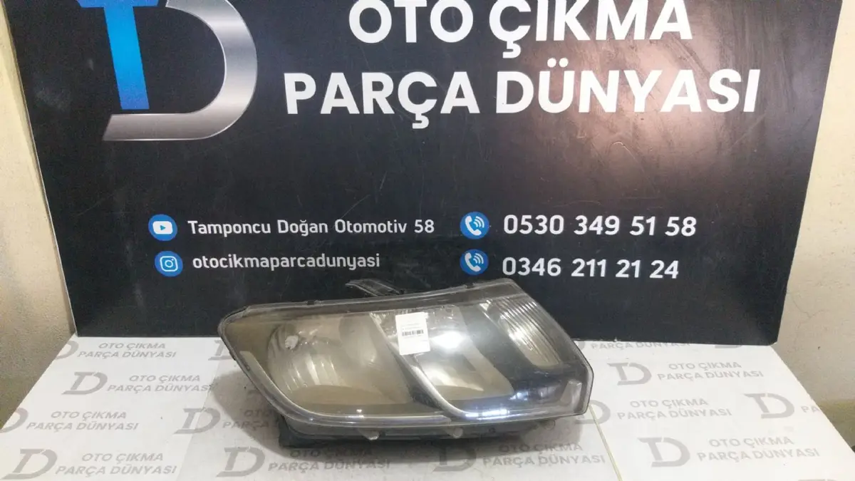 Renault Symbol Sağ Far 19-20
