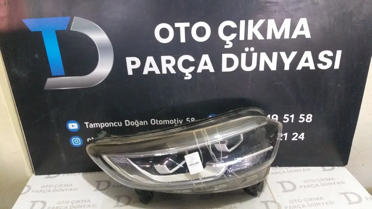 Renault Kadjar Sağ Far 15-22