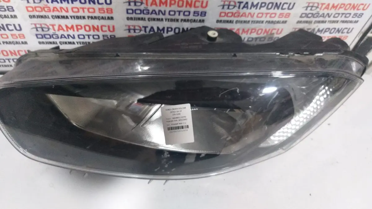 Ford Courier Sol Far Siyah 14-18