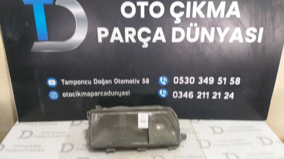 Renault Flash Sağ Far 90-97