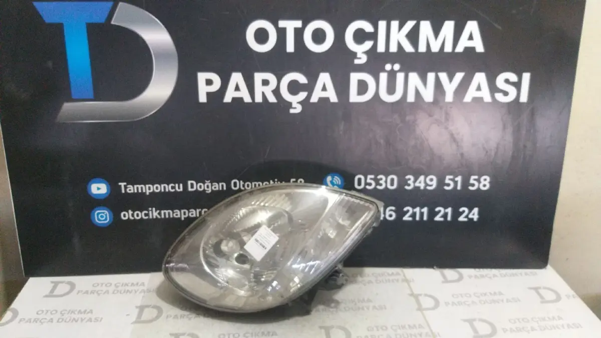Renault Kango Sağ Far 98-08