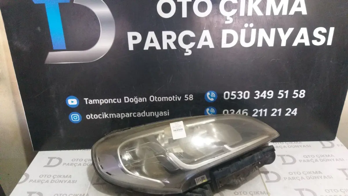 Fiat Doblo 4 Sağ Far 16-18
