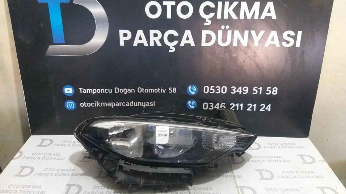 Fiat Egea Sağ Far 17-22