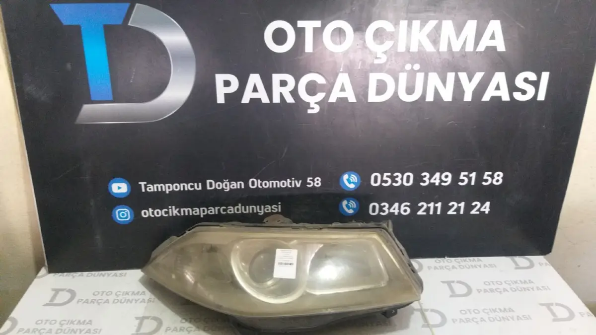 Renault Megane 2 Sağ Far 07-09