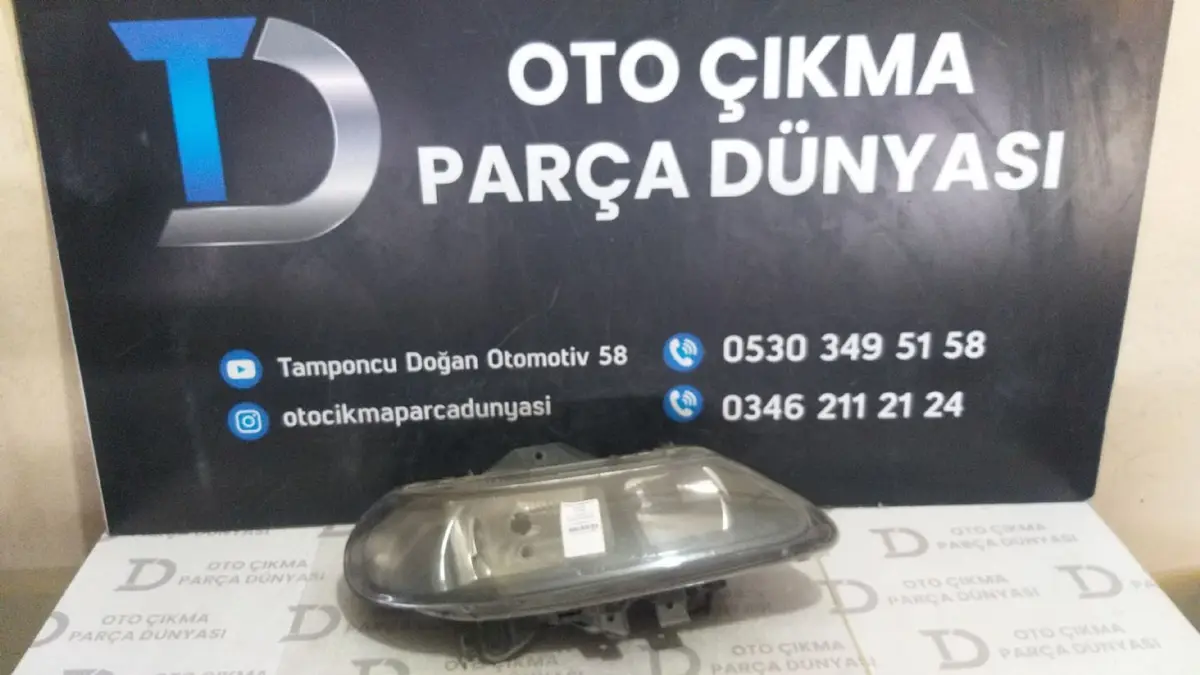 Renault Laguna Sağ Far 98-02