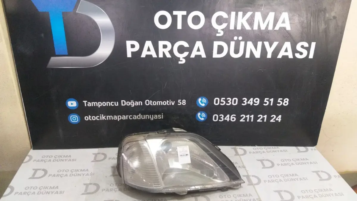 Dacia Logan Sağ Far 04-08