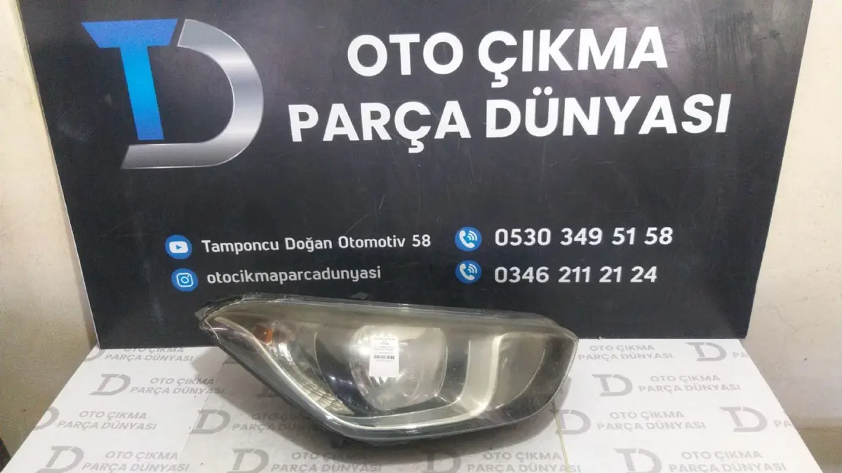 Hyundai I 20 Sağ Far 12-19