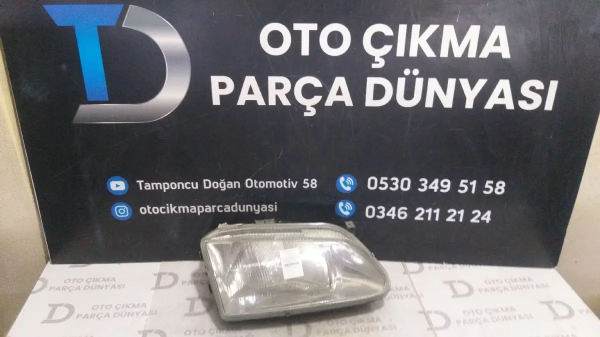 Renault Megane Sağ Far 96-99