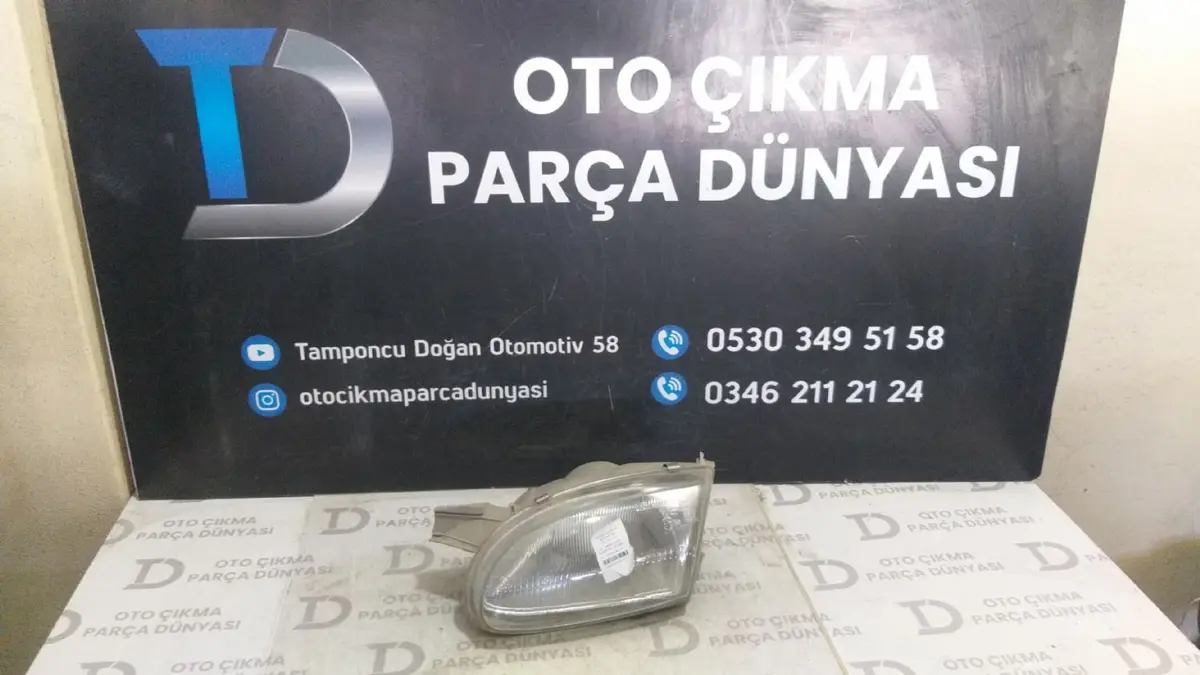 Hyundai Accent Yumurta Kasa Sol Far 97-99