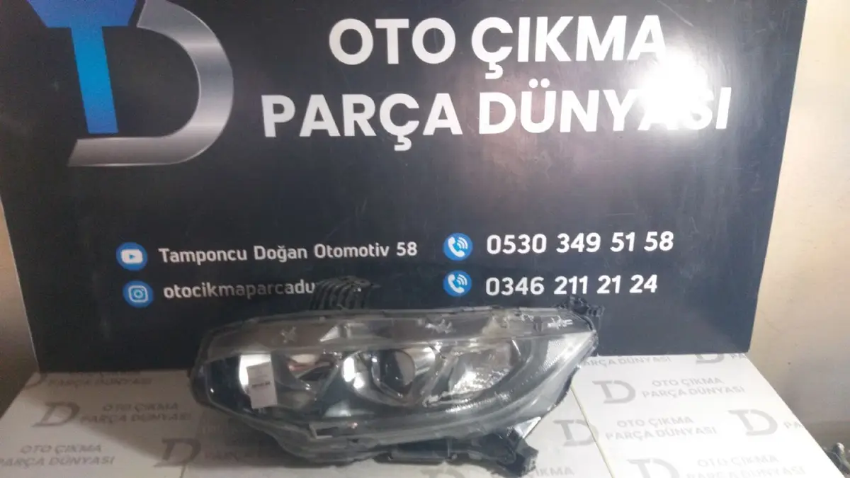 Honda Civic Sol Far Ledli
