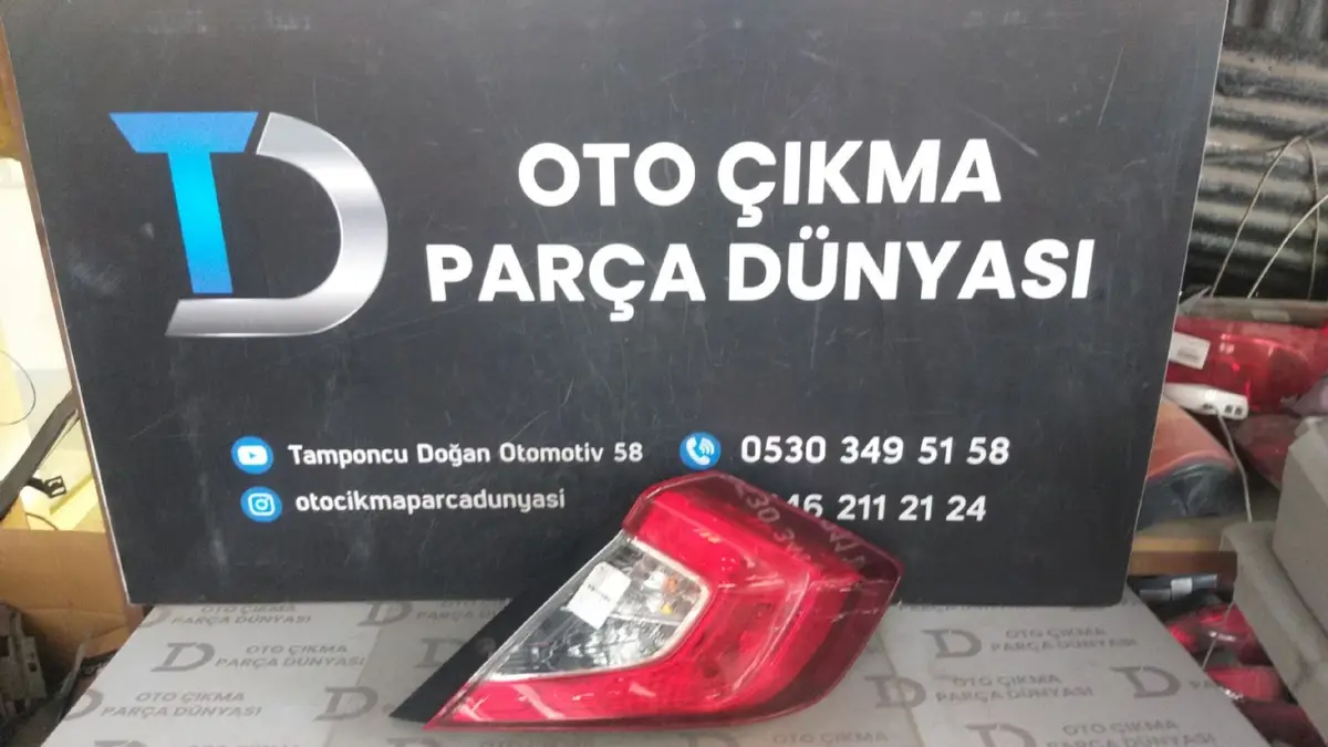 Honda Civic Sağ Stop