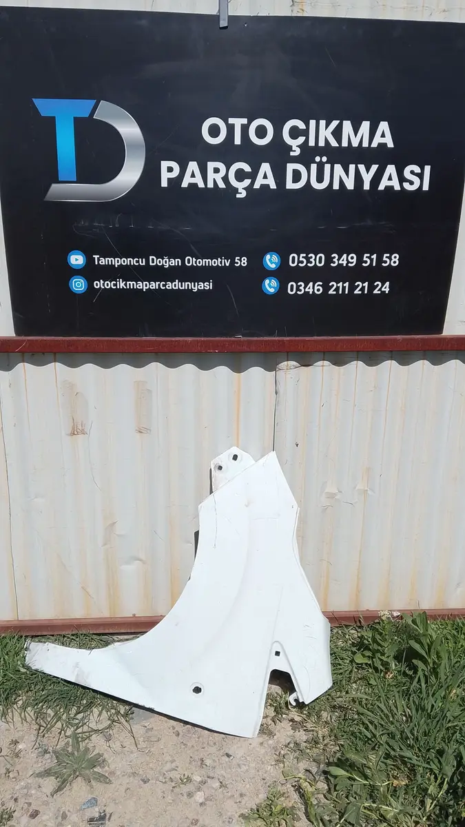Ford Courier Sol Ön Çamurluk