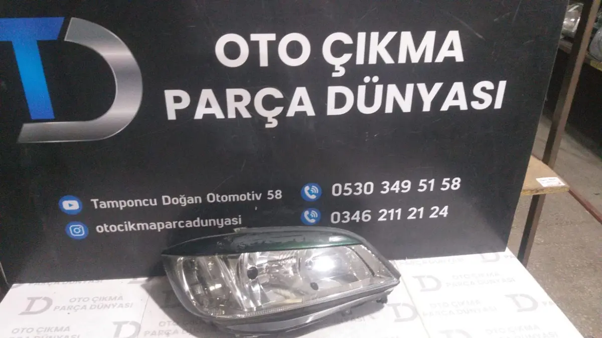 Opel Zafira Sağ Far 99-04
