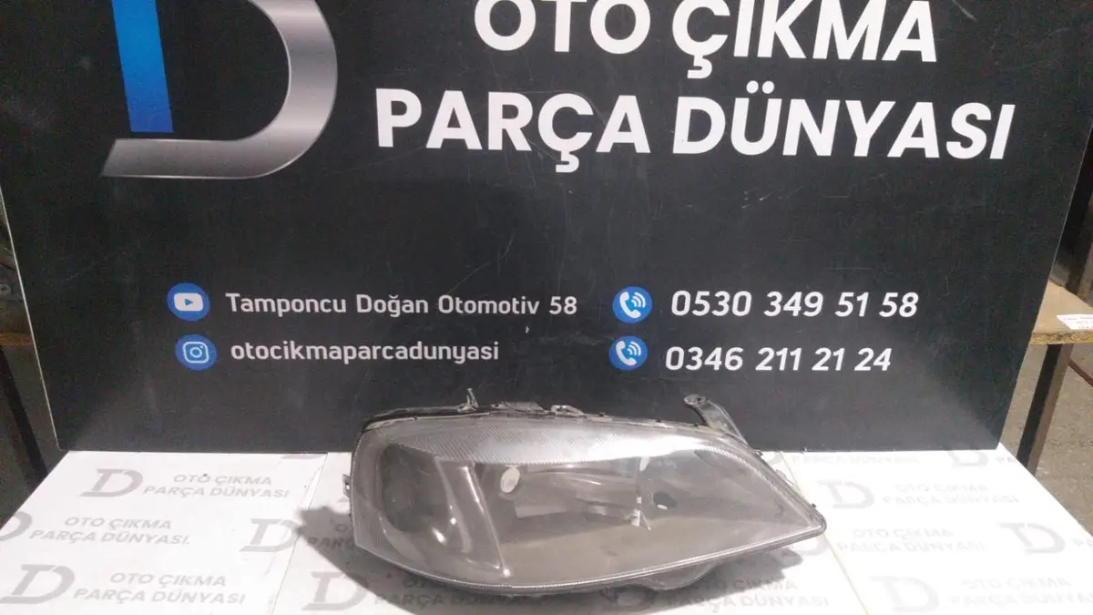 Opel Astra G Sağ Far