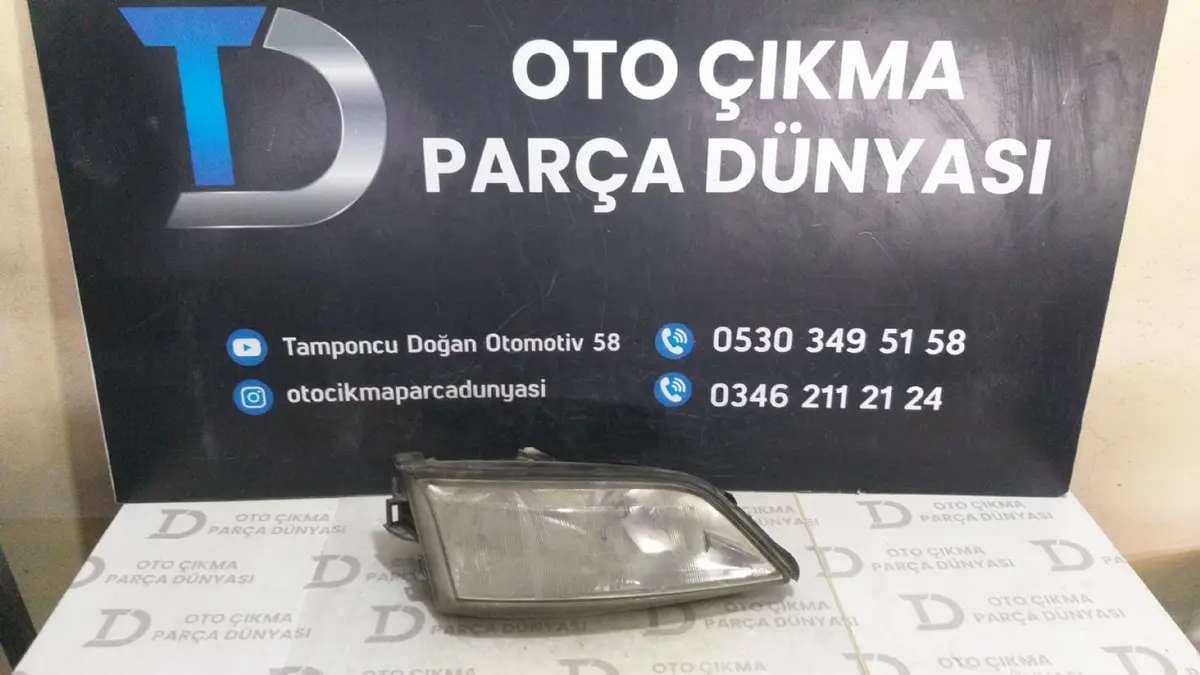 Opel Vectra B Sağ Far 96-99