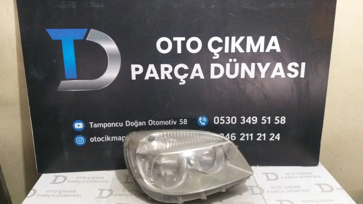 Fiat Doblo Sağ Far 06-10