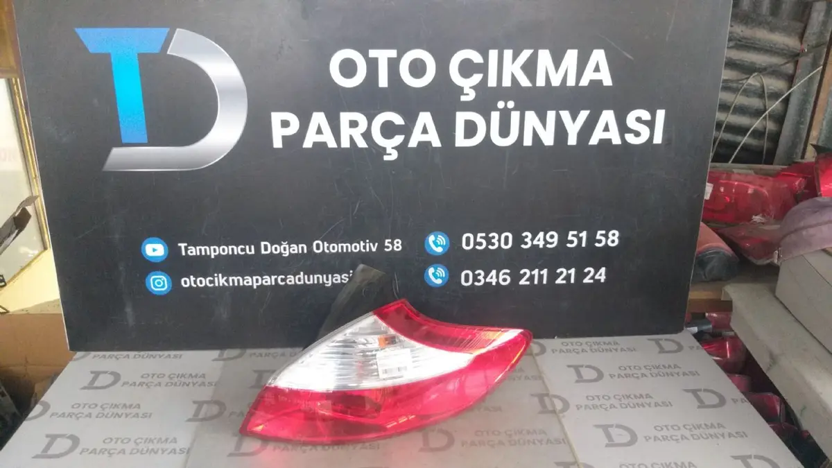Renault Megan 3 Sağ Dış Stop 08-14