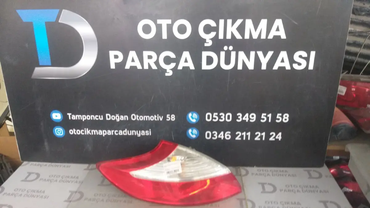 Renault Megane 3 Sol Dış Stop 08-14