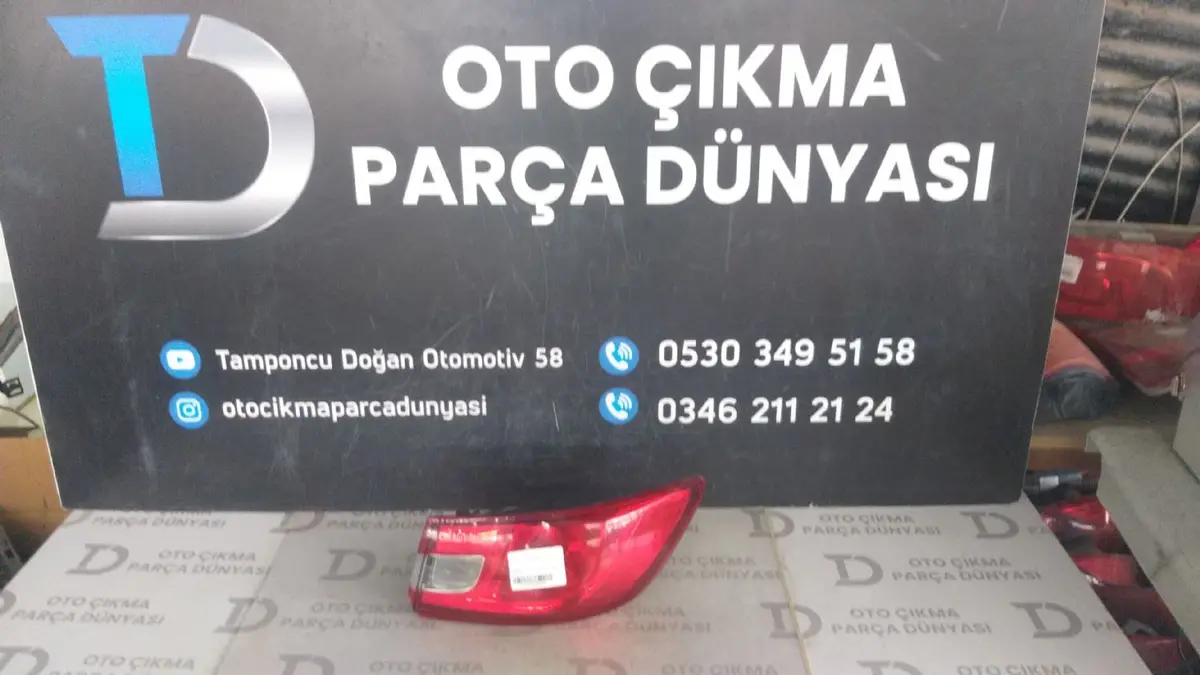 Renault Clio 4 Sağ Dış Stop -18