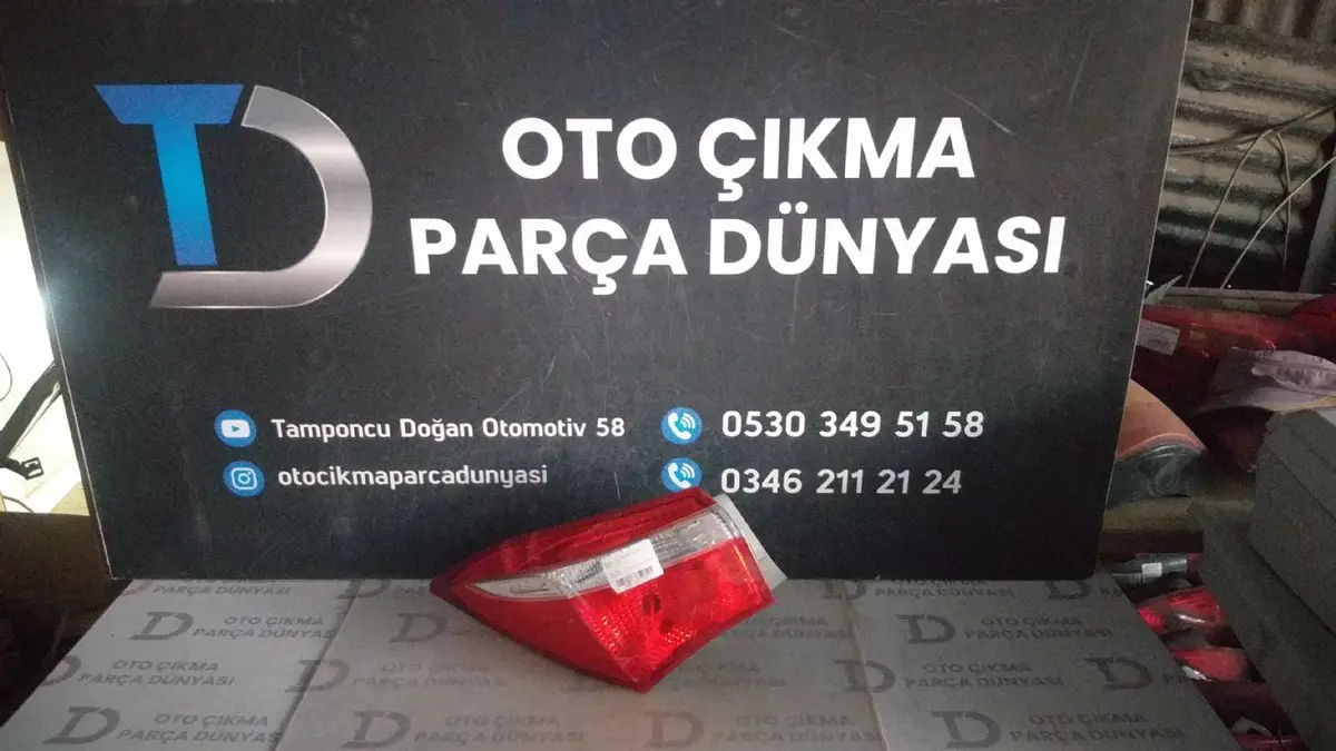 Toyota Corolla Sol Dış Stop