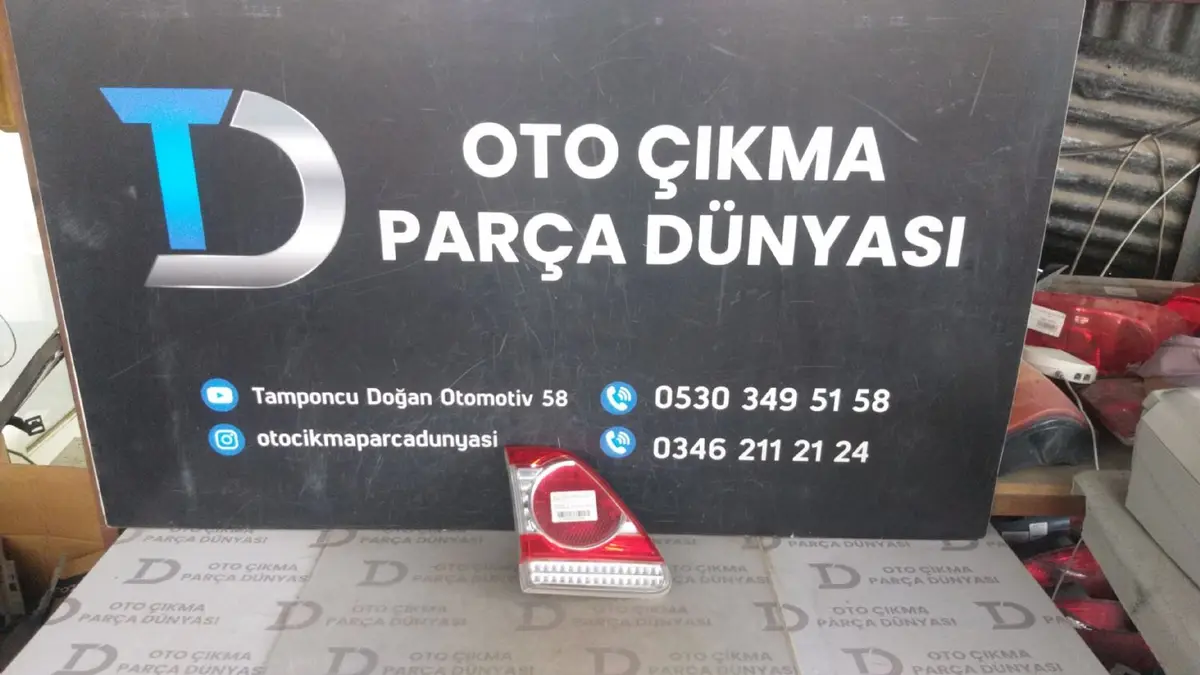 Toyota Corolla Sol İç Stop 10-13