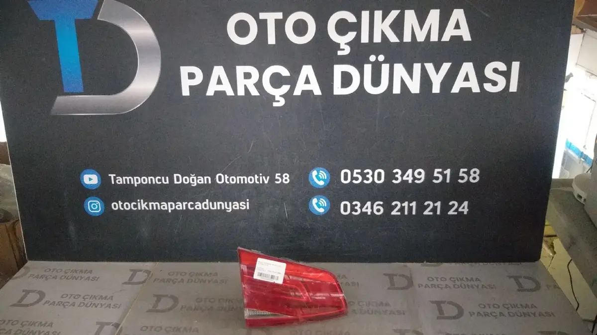 Volkswagen Passat B8 Sol İç Stop Ledli 15-18