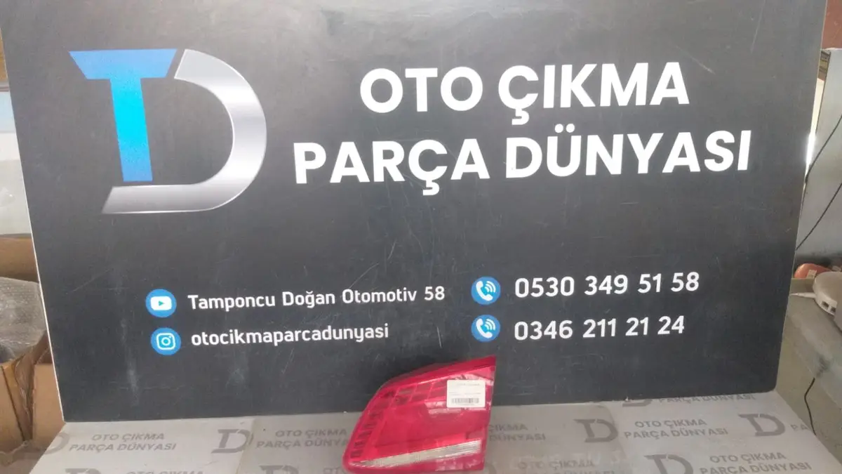 Volkswagen Passat B7 Sağ İç Stop Ledli 11-14