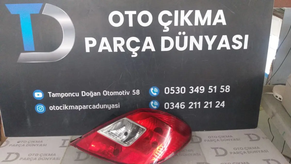Opel Corsa D Sağ Stop 07-14