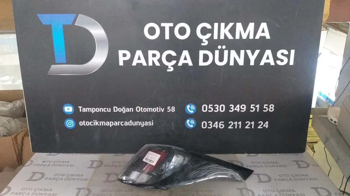 Opel Crosland X Sağ Dış Stop 17-22