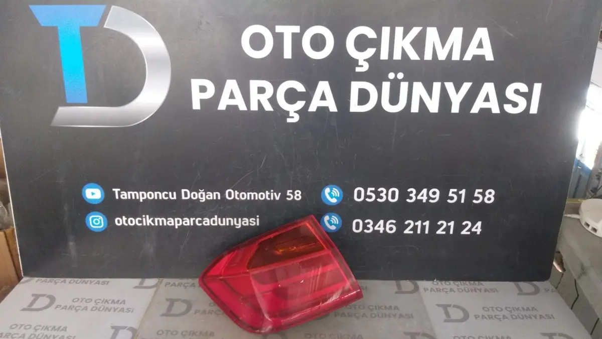BMW 3 Serisi Sol Dış Stop F30 12-14